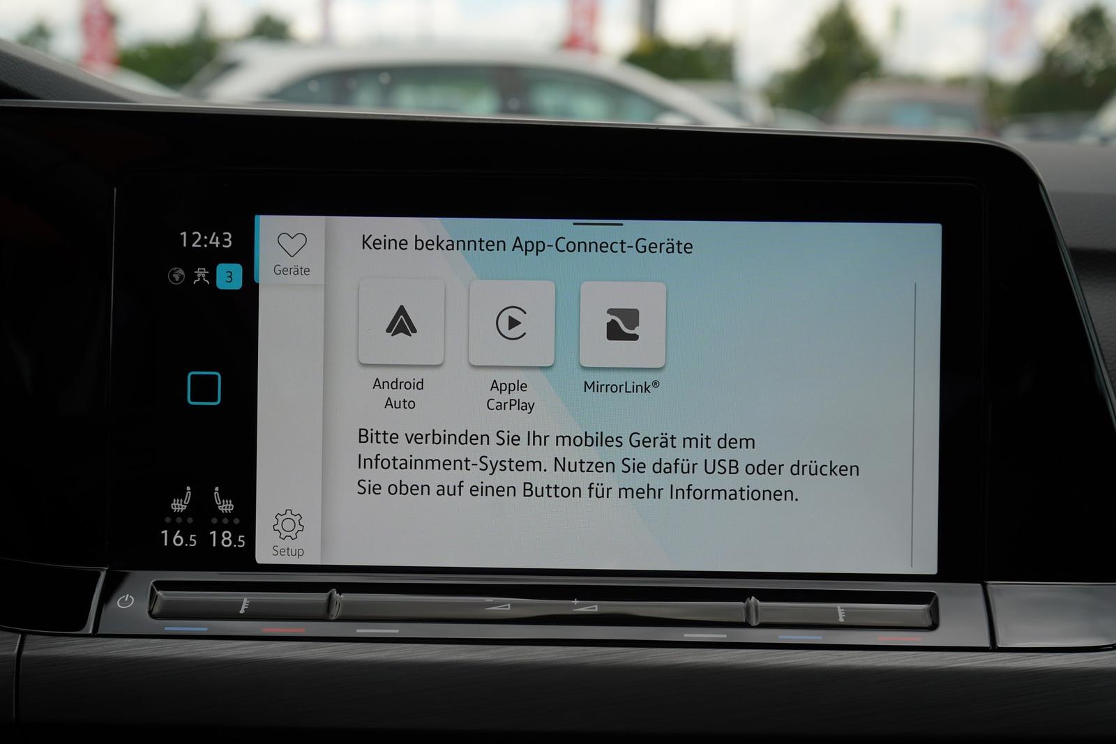 Volkswagen Golf VIII 1.5 16V TSI Style LED Navi Totwinkel, миниатюра 15