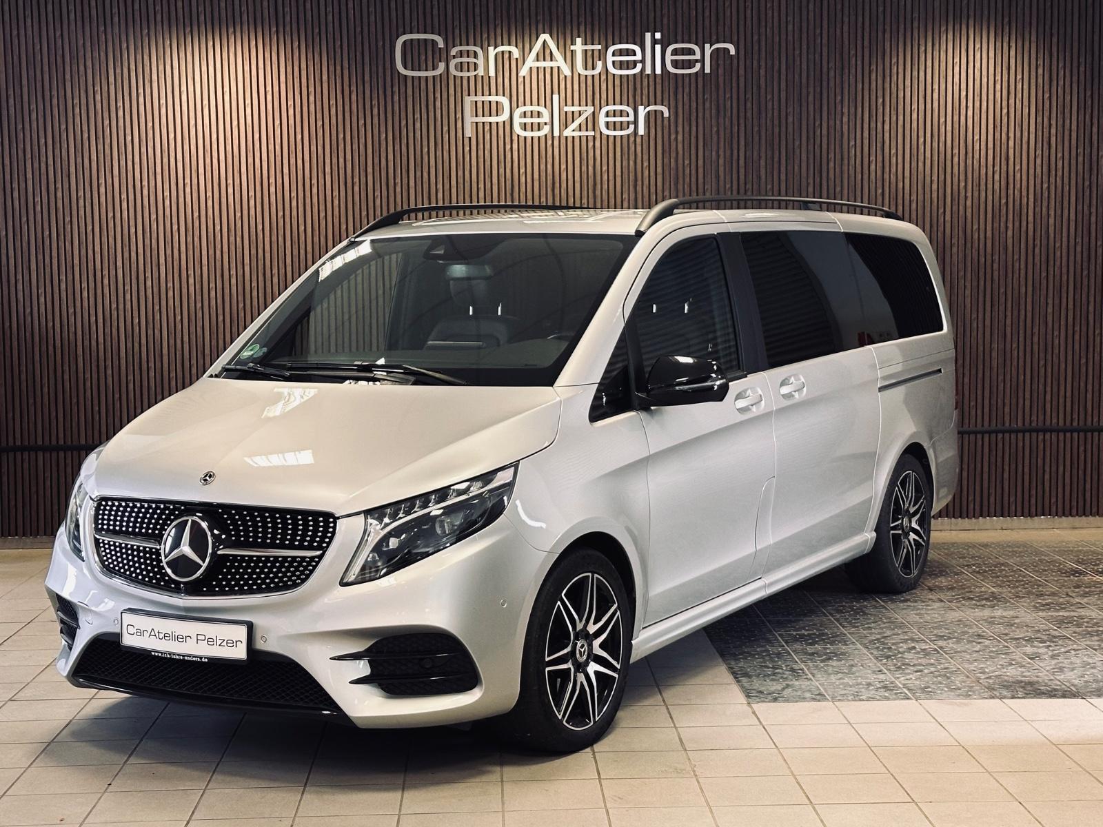 Mercedes-Benz V300d EDITION lang AMG,AHK,Night,MwSt.Leder.1Ha