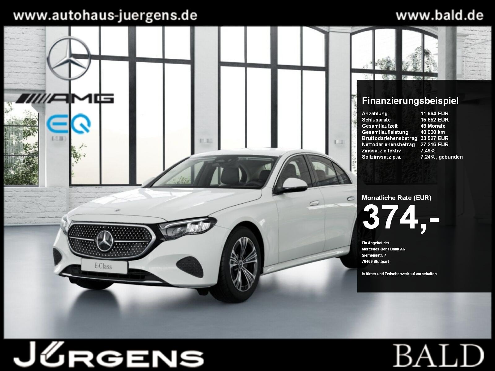 Mercedes-Benz E 200 Avantgarde/LED/Kamera/Totw/Distr/Ambiente