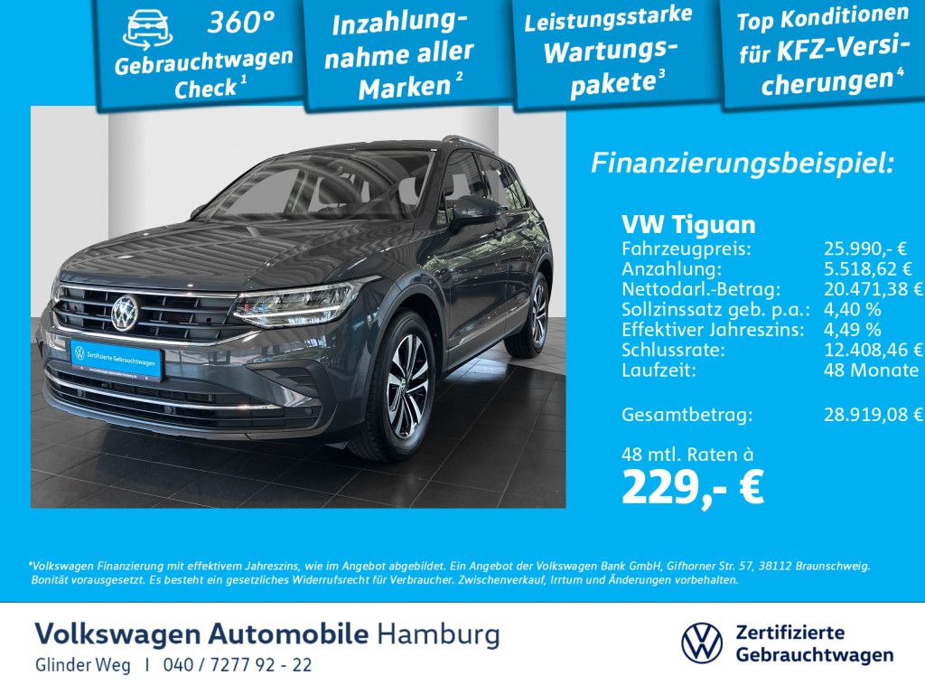 Tiguan 1.5 TSI United DSG Standheizung AppConnec