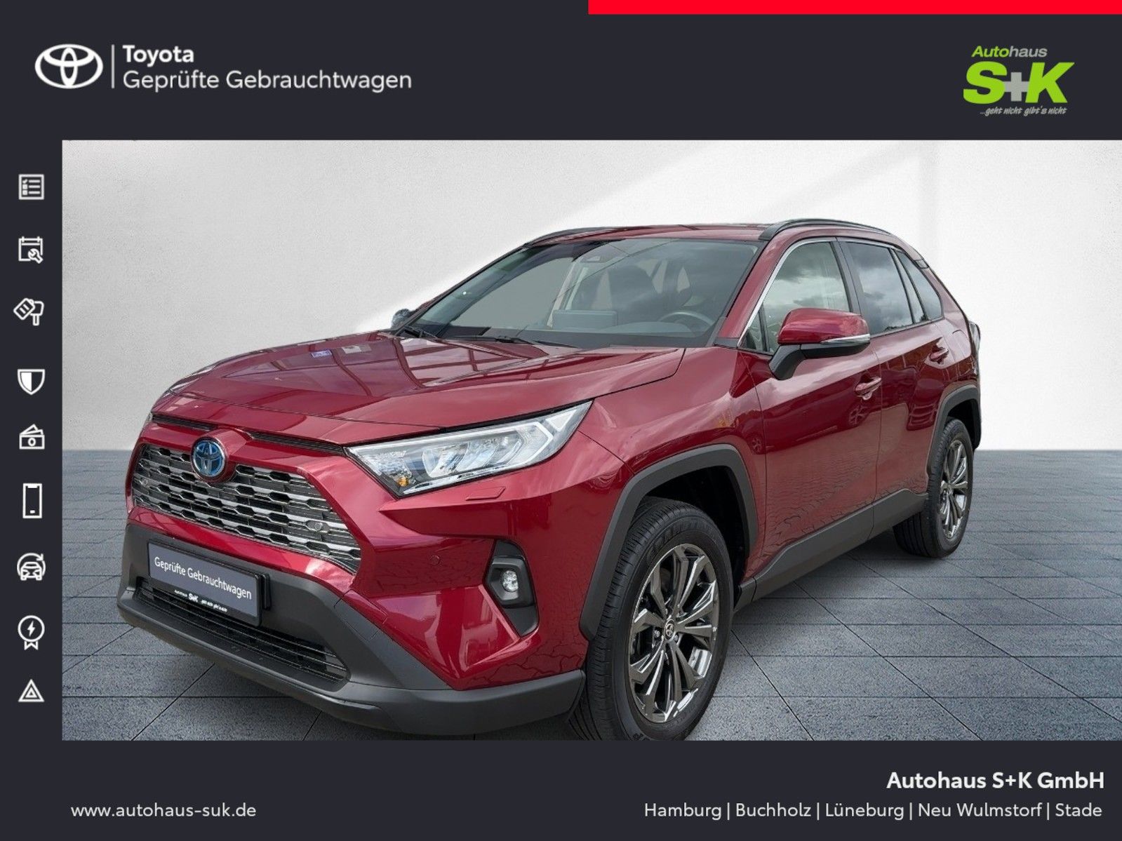 Toyota RAV 4 2.5 VVT-i Hybrid Team D 4x2 SHZ KAMERA LRH