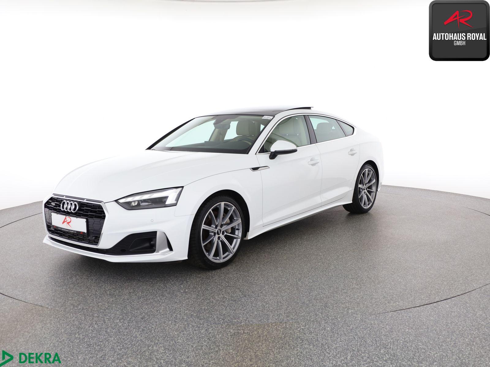 Audi A5 Diesel 2020 Sedan 231 CP Automată Alb