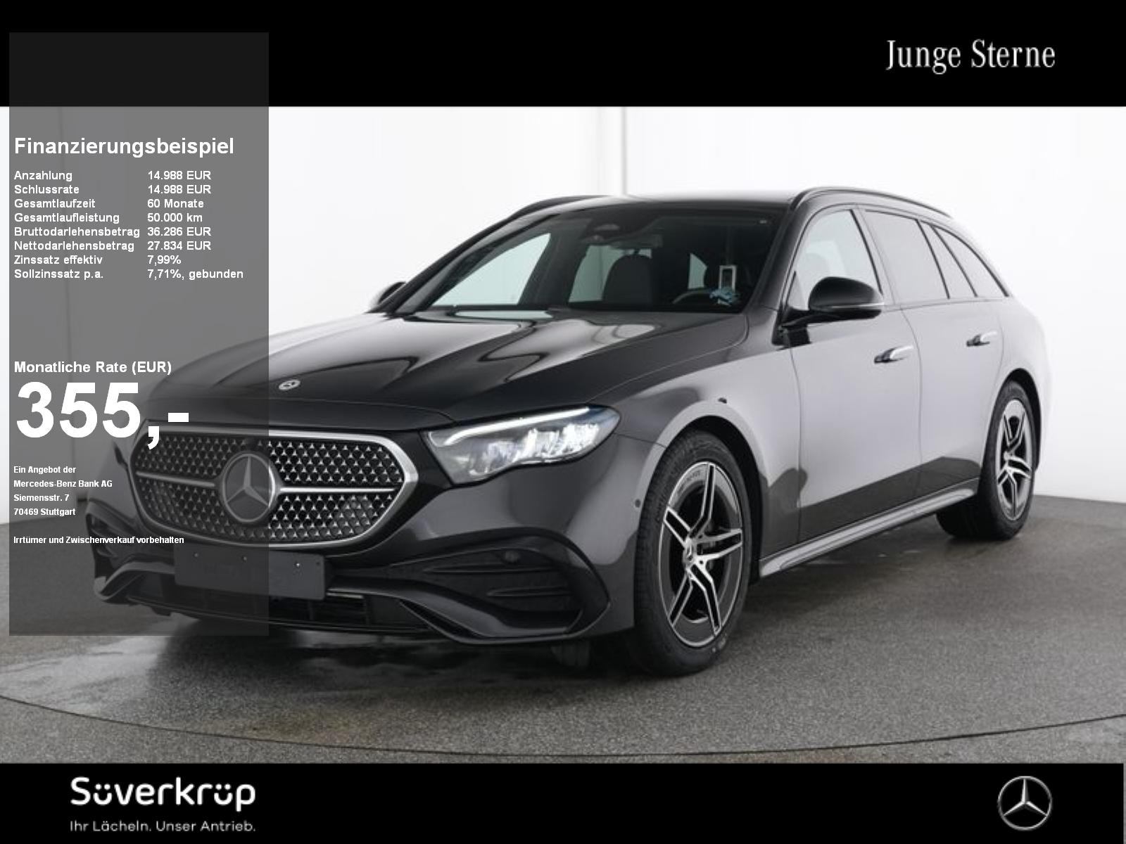 Mercedes-Benz E 220 T d , AMG NIGHT AHK DISTR KAMERA PANO PDC