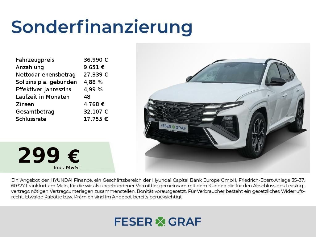 Hyundai Tucson N-LINE NAVI LED SHZ LHZ CARPLAY KAMERA