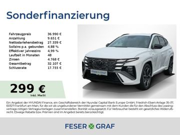 Hyundai Leasingangebot: Hyundai Tucson N-LINE NAVI LED SHZ LHZ CARPLAY KAMERA