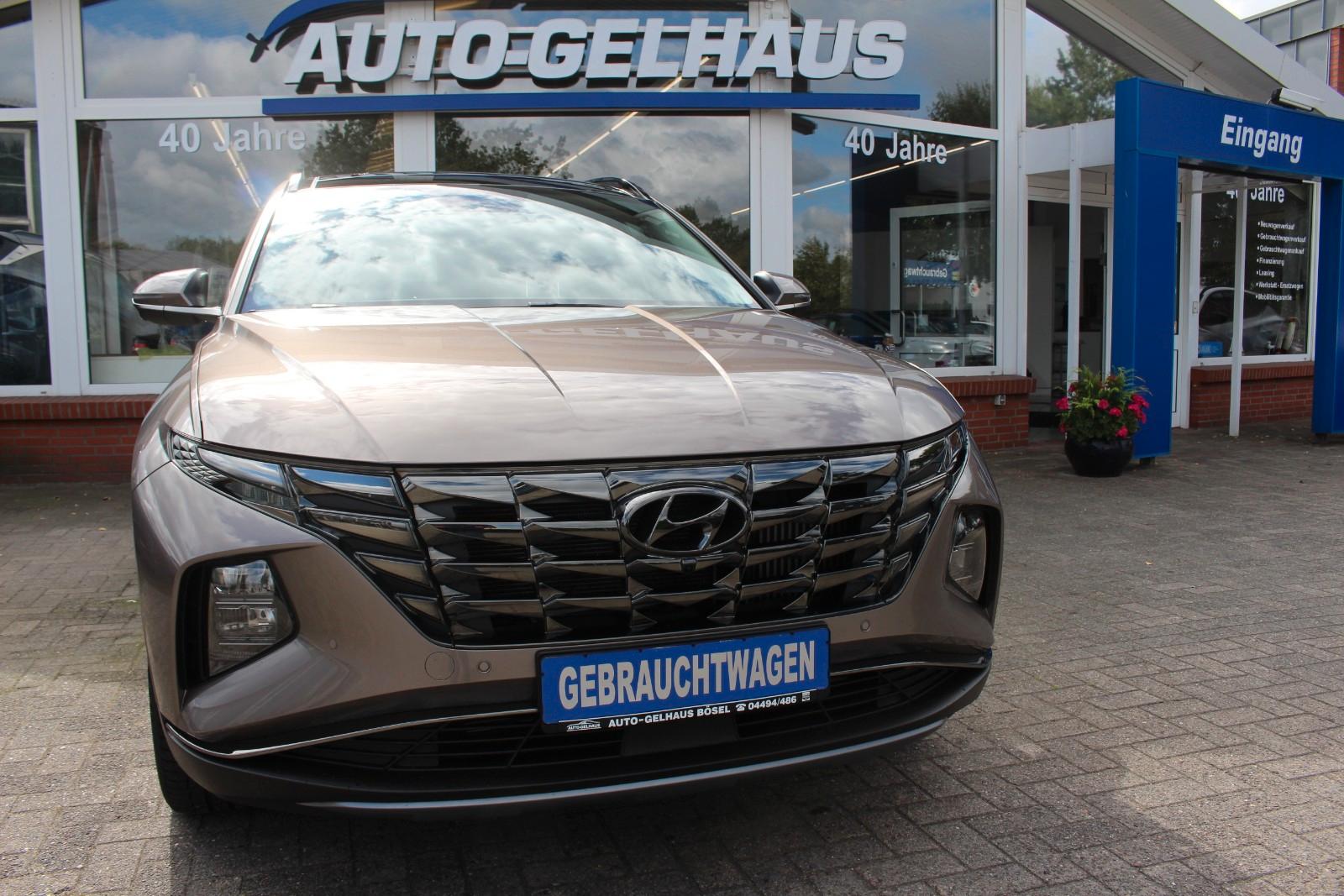 Hyundai Tucson 1,6 Mild-Hybrid 4WD,AHK,PANO,LEDER