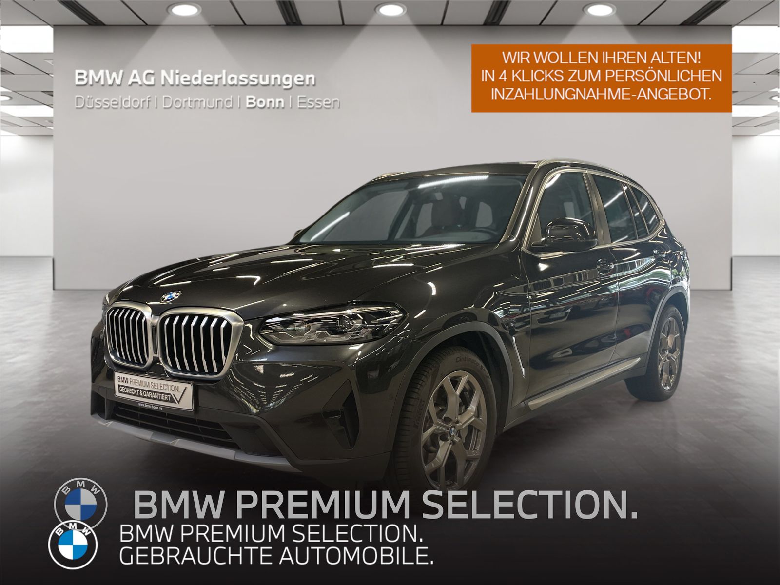 BMW X3 xDrive30d Navi AHK Kamera Sportsitze LED foto 1
