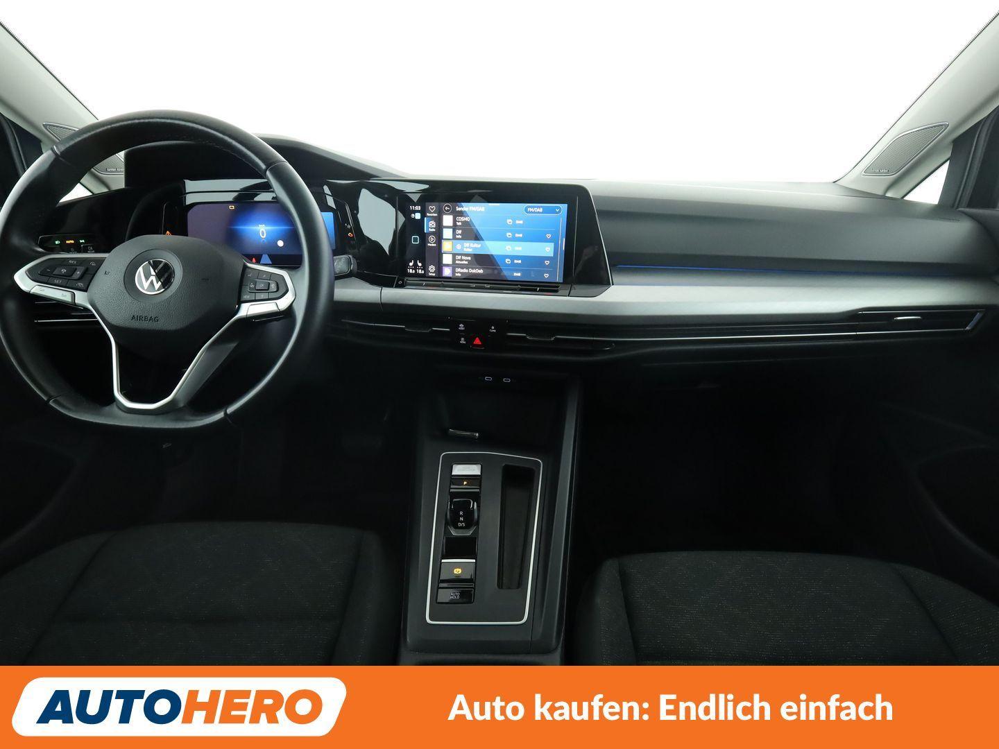 Volkswagen Golf VIII 1.5 eTSI ACT Life Aut.*NAVI*CAM*ACC*, миниатюра 11