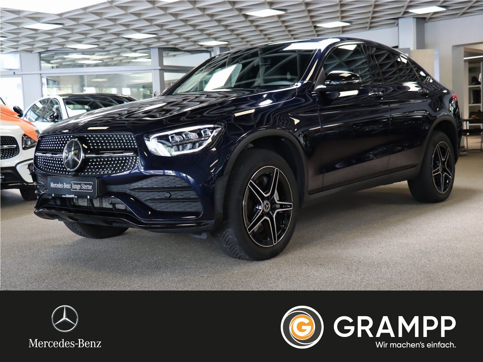 MERCEDES-BENZ GLC 300 de 4M Coupé AMG Fahrassi/Massage/AHK/LED