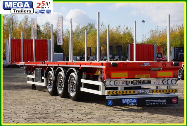 MEGA 13,60 platform HEAVY Transport & Containers 40"!