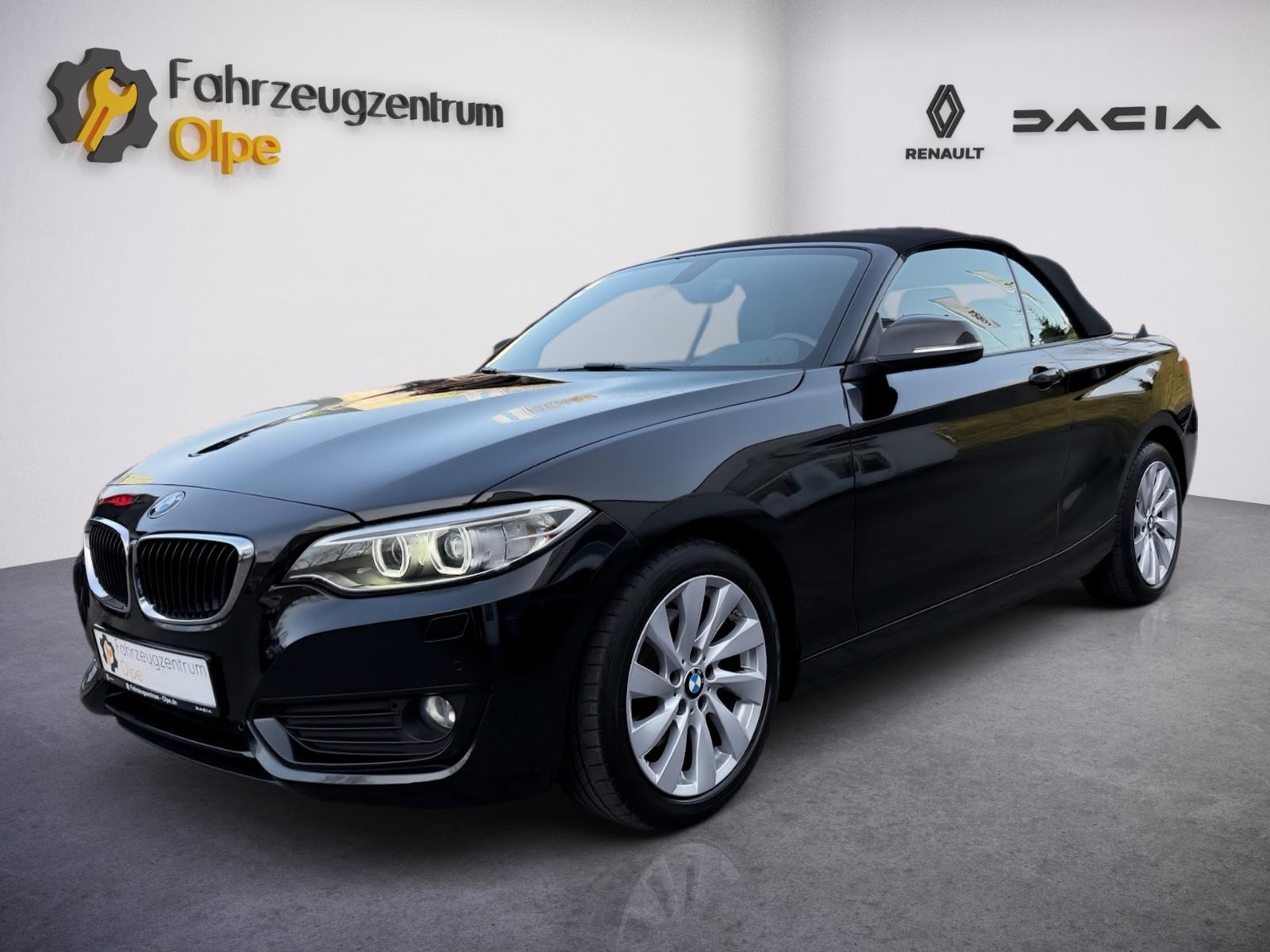 BMW 220 i Cabrio Advantage, Xenon, Navi, SHZ, mit WR