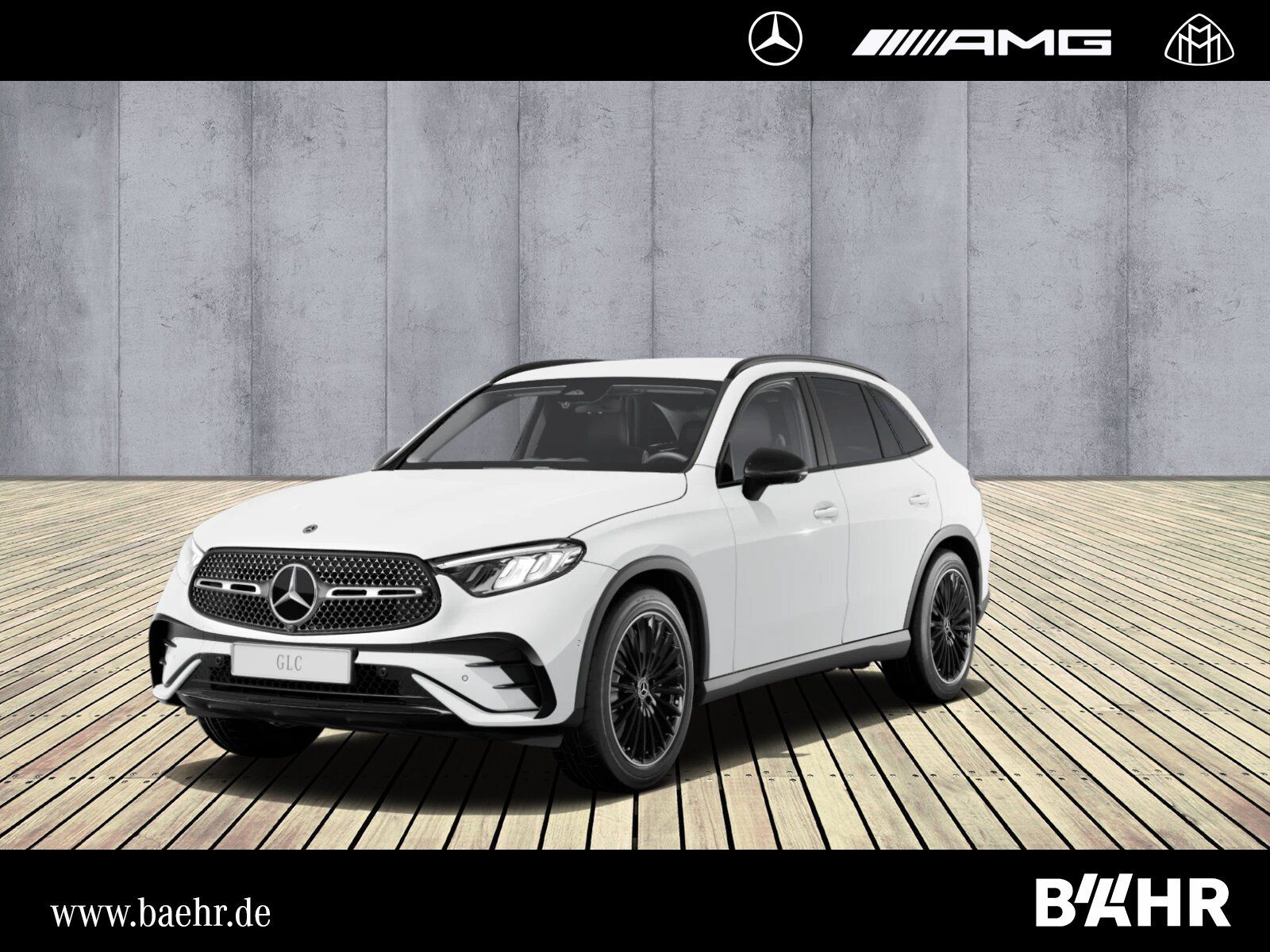 MERCEDES-BENZ GLC 220 d 4M AMG+Night/MBUX/LED/AHK/360°/LMR-20"