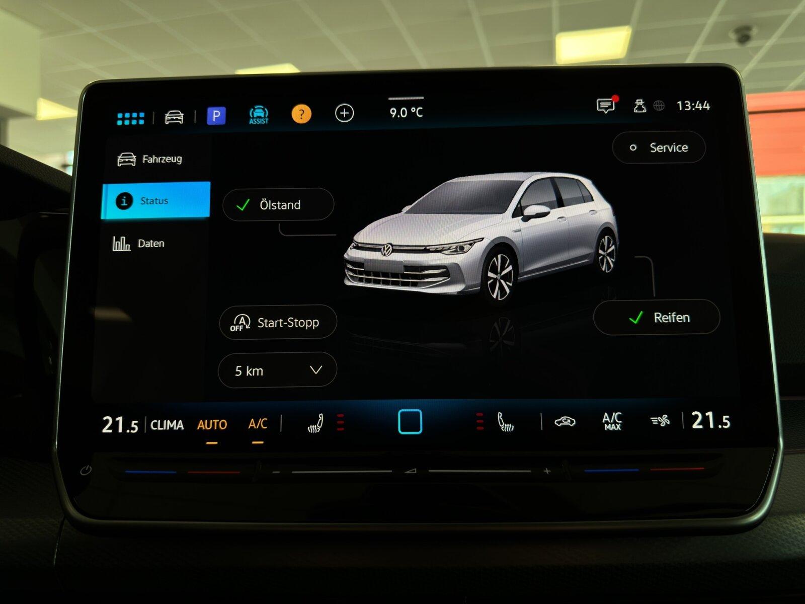 Volkswagen Golf VIII 1.5 eTSI DSG Goal GJR ACC AHK Pano, миниатюра 22