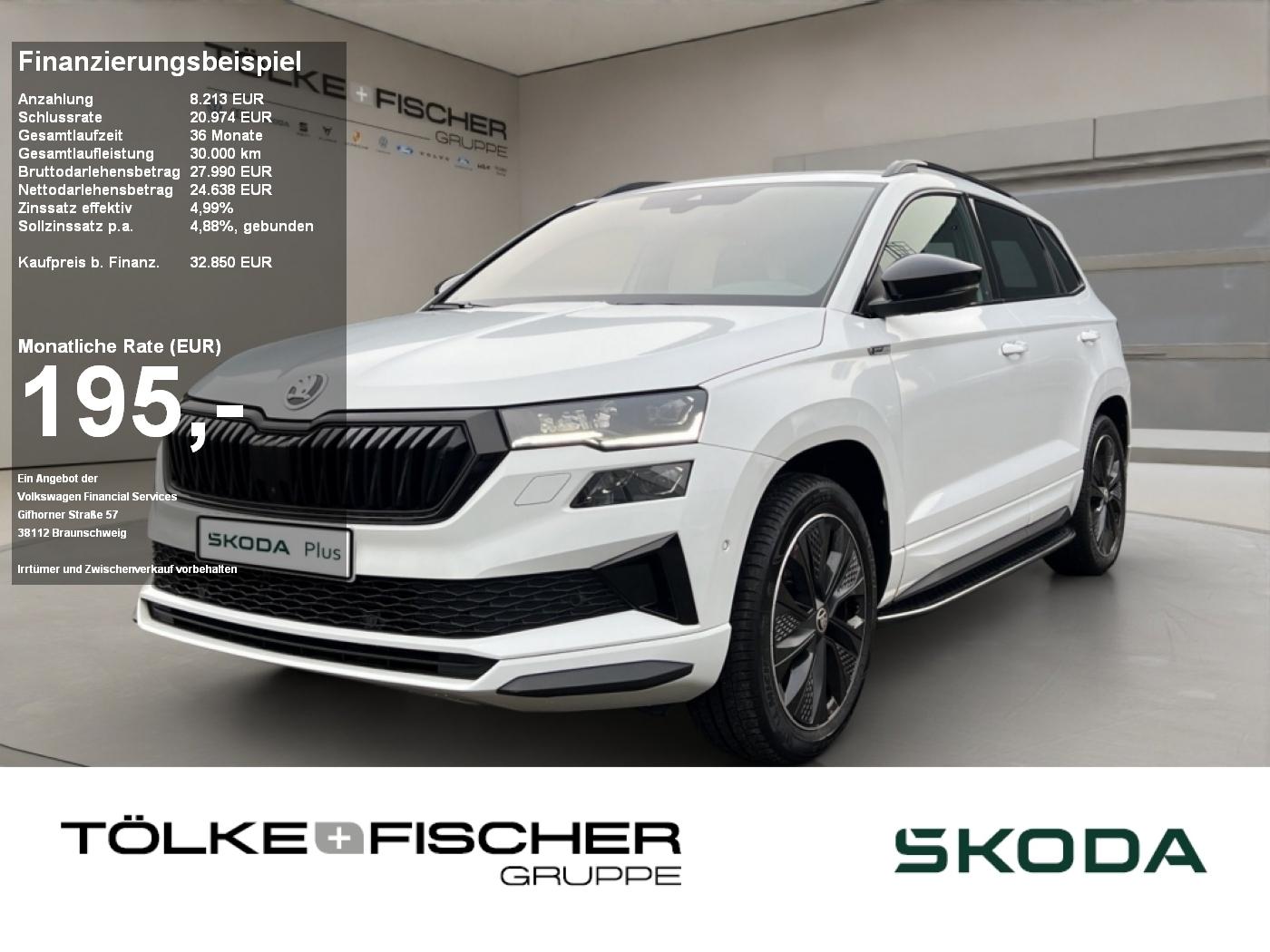 Skoda Karoq Sportline DCC Navi Matrix 360 Standh. ACC