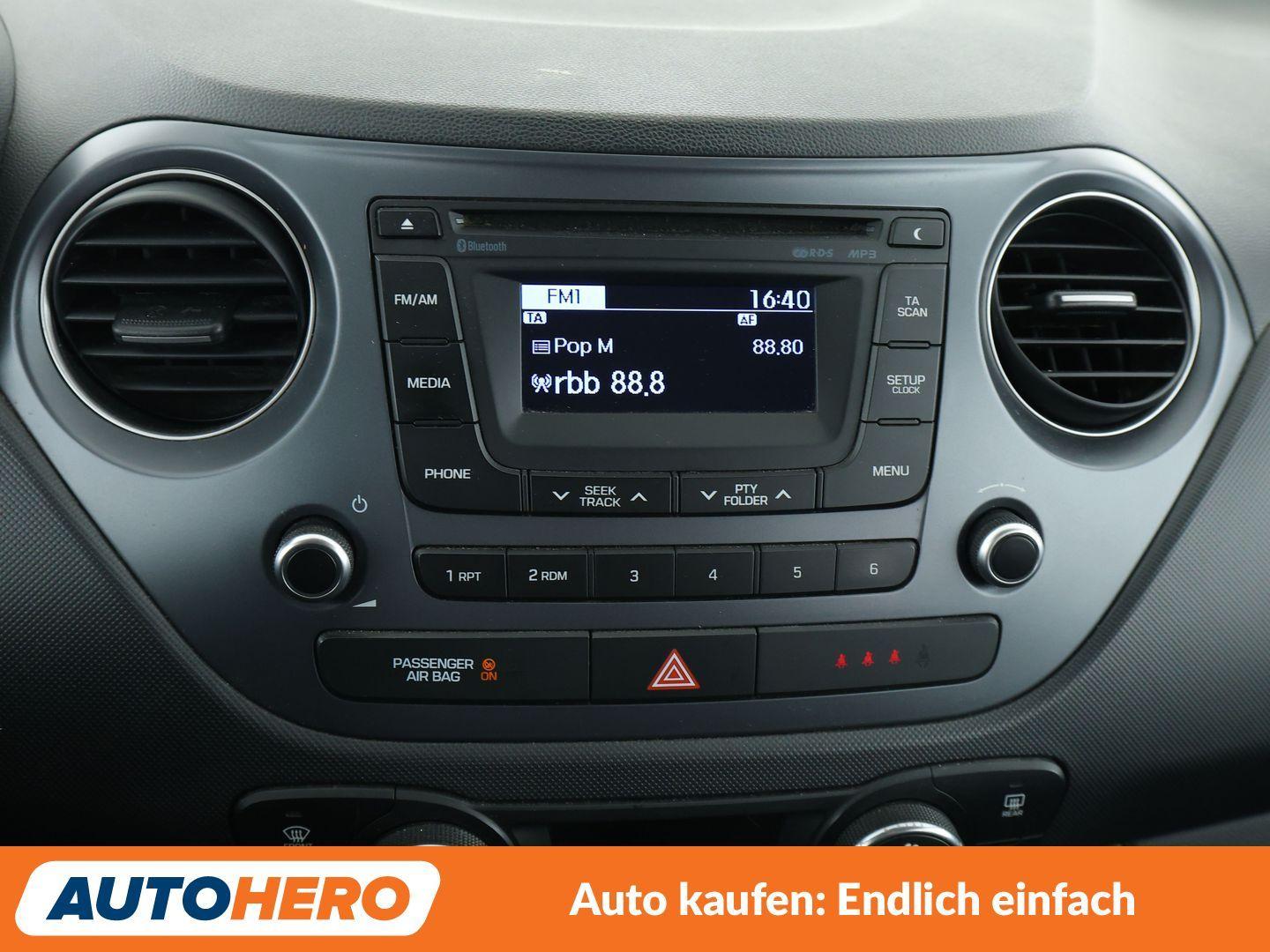 Hyundai i10 1.2 Passion*TEMPO*PDC*SHZ*KLIMA*GARANTIE*