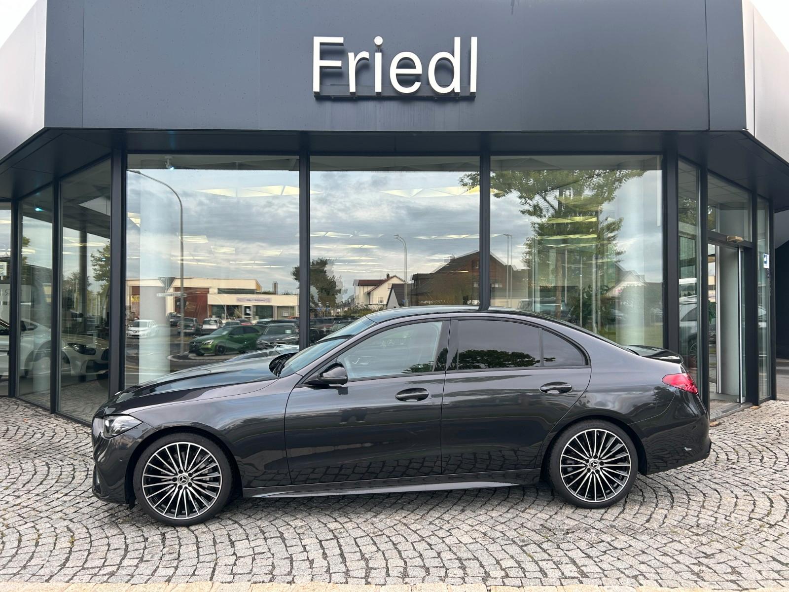 Mercedes-Benz C 180 AMG Line, AHK, LED, 360, 19ZOLL, Distro