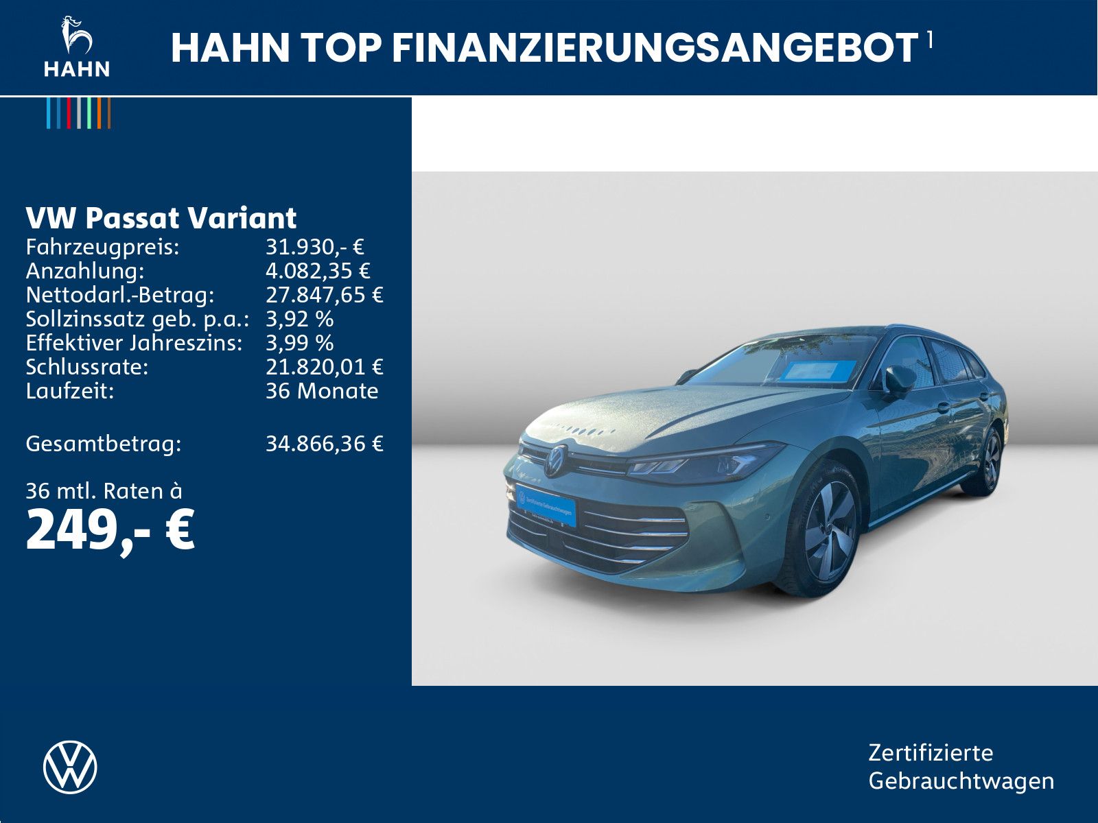 Volkswagen Passat Variant 1.5eTSI DSG Business LED Navi ACC foto 2
