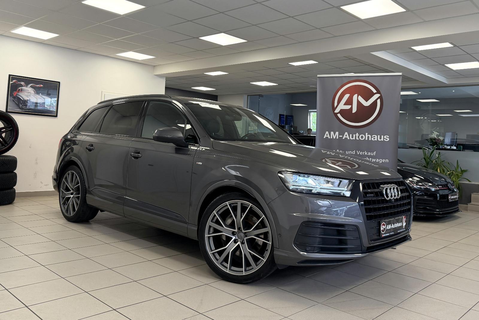 Audi Q7 50 TDI Quattro *7Sitzer*S-Line*PanSD*AHK*Memo