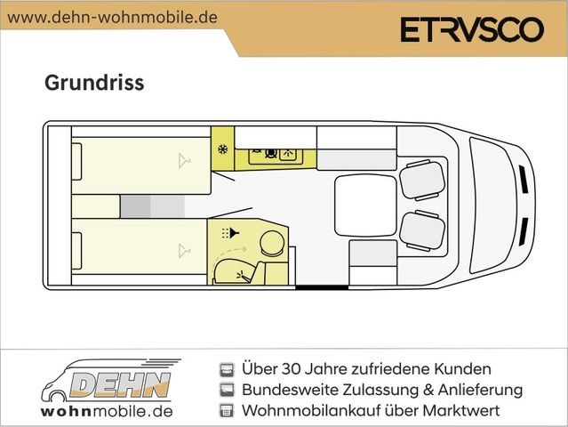 Etrusco V6.8 SCF AT Complete Selection Bi-Xenon
