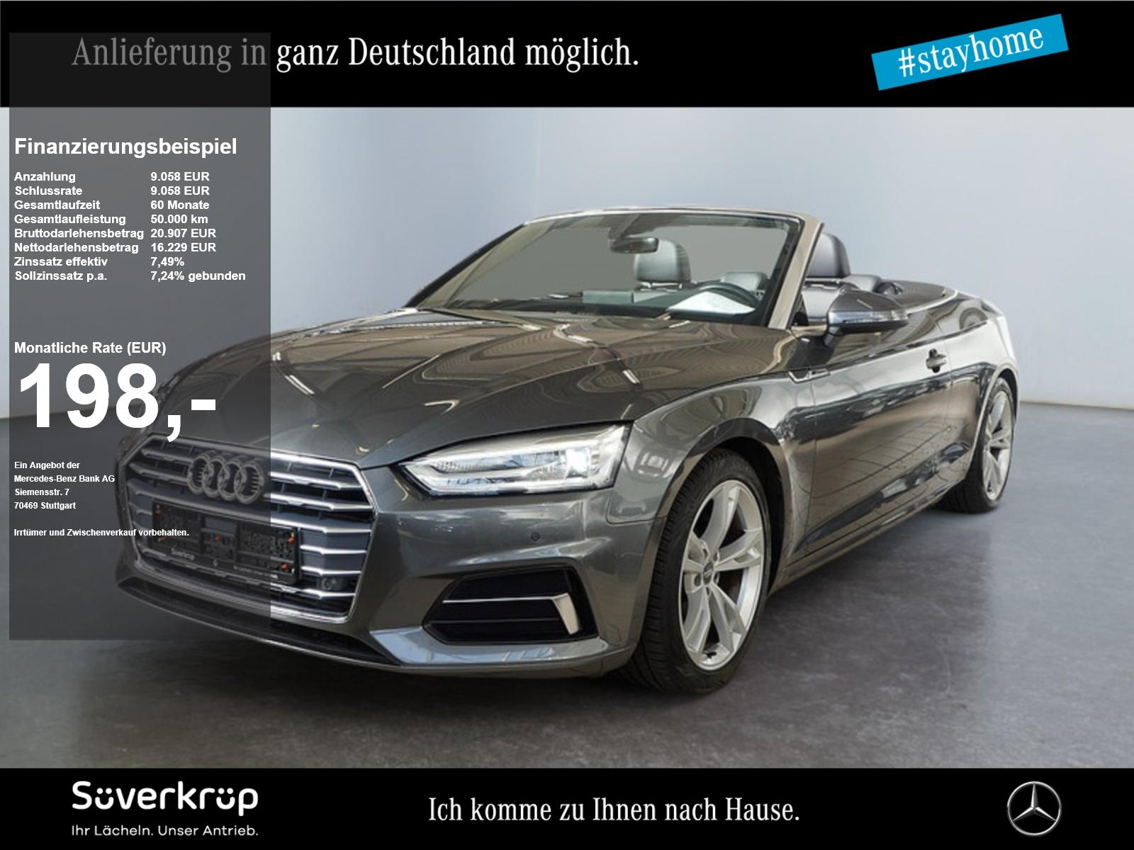 Audi A5 Cabriolet 40 TFSI sport MEMO KAMERA PDC SHZ