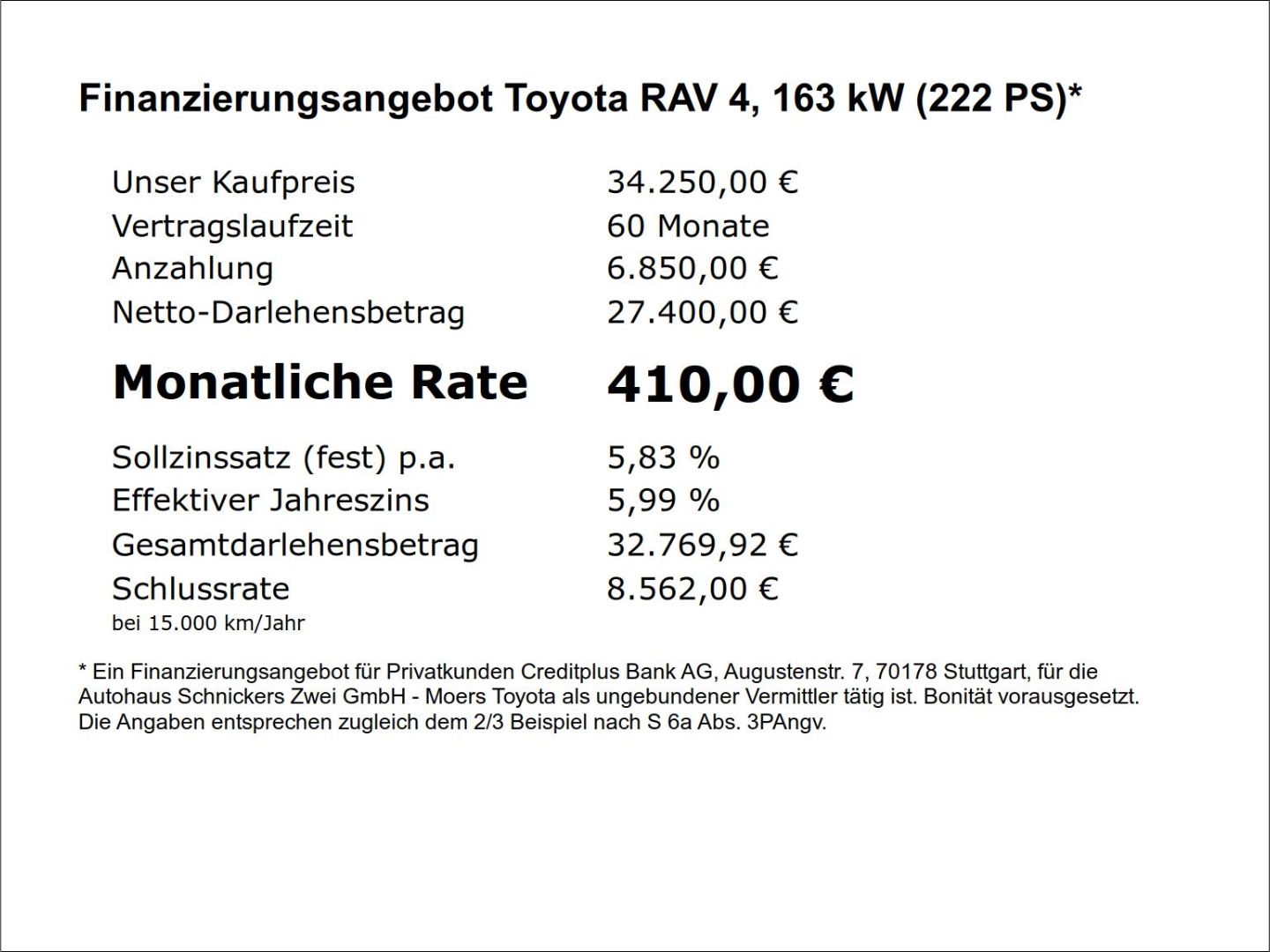 Toyota RAV 4 Hybrid 4x4 Team D TEC-P 8FACH ACAA !! foto 4