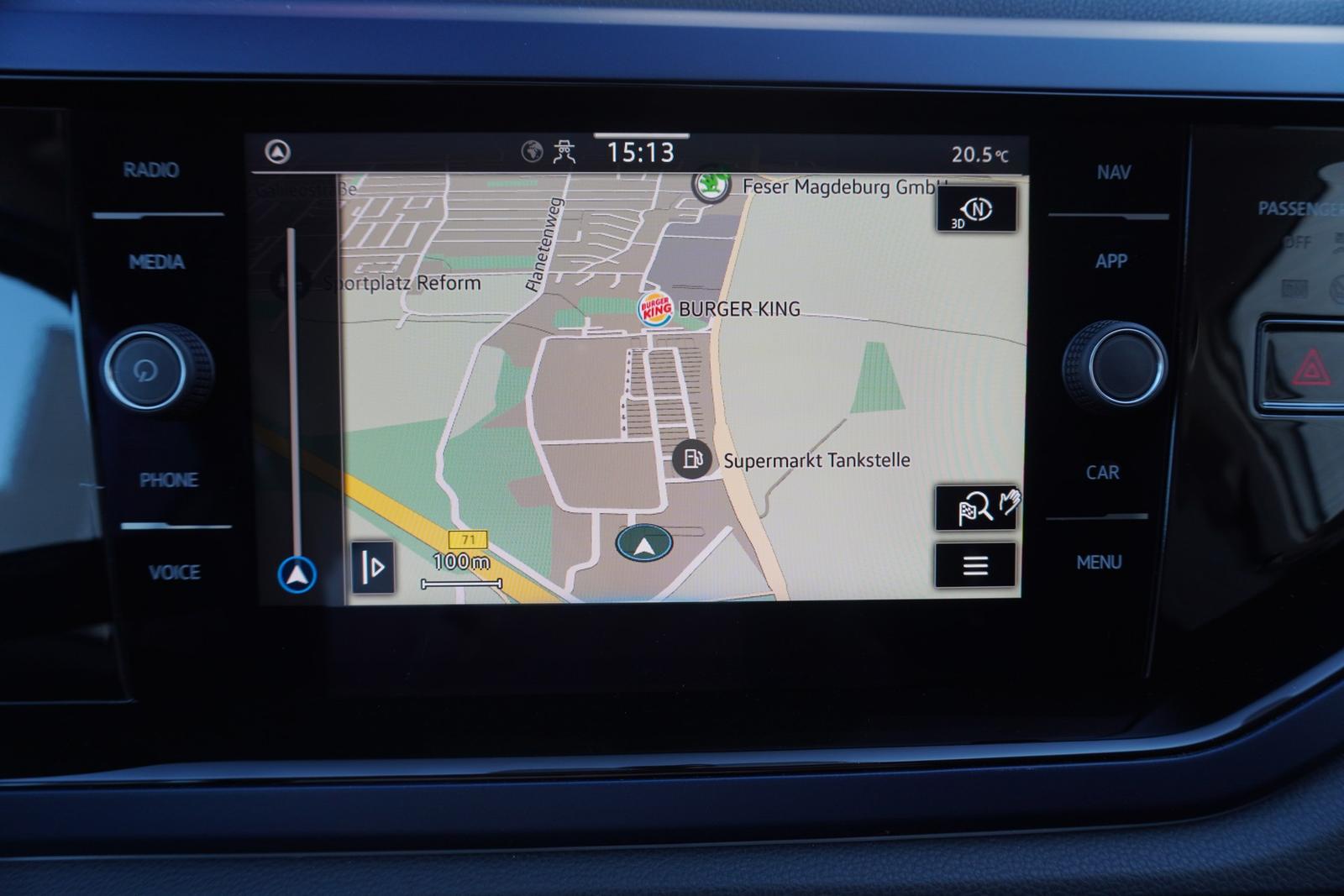 Volkswagen Polo VI 1.0 TSI United Navi PDC Sitzheizung DAB, миниатюра 24