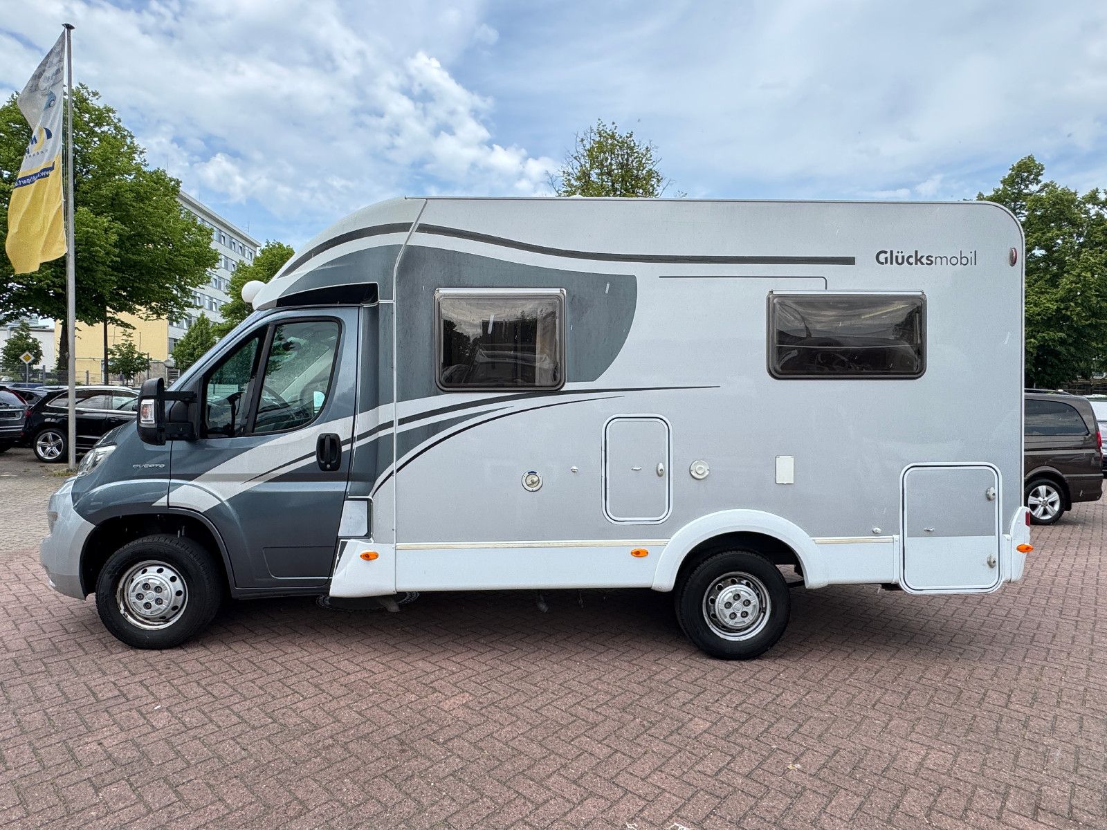 Fahrzeugabbildung Glücksmobil T 58 FIAT DUCATO 1.HAND VOLL SCHECKHEFT SAT TV