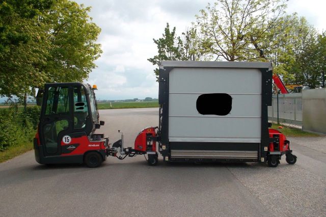 Linde Schlepper Routenzug