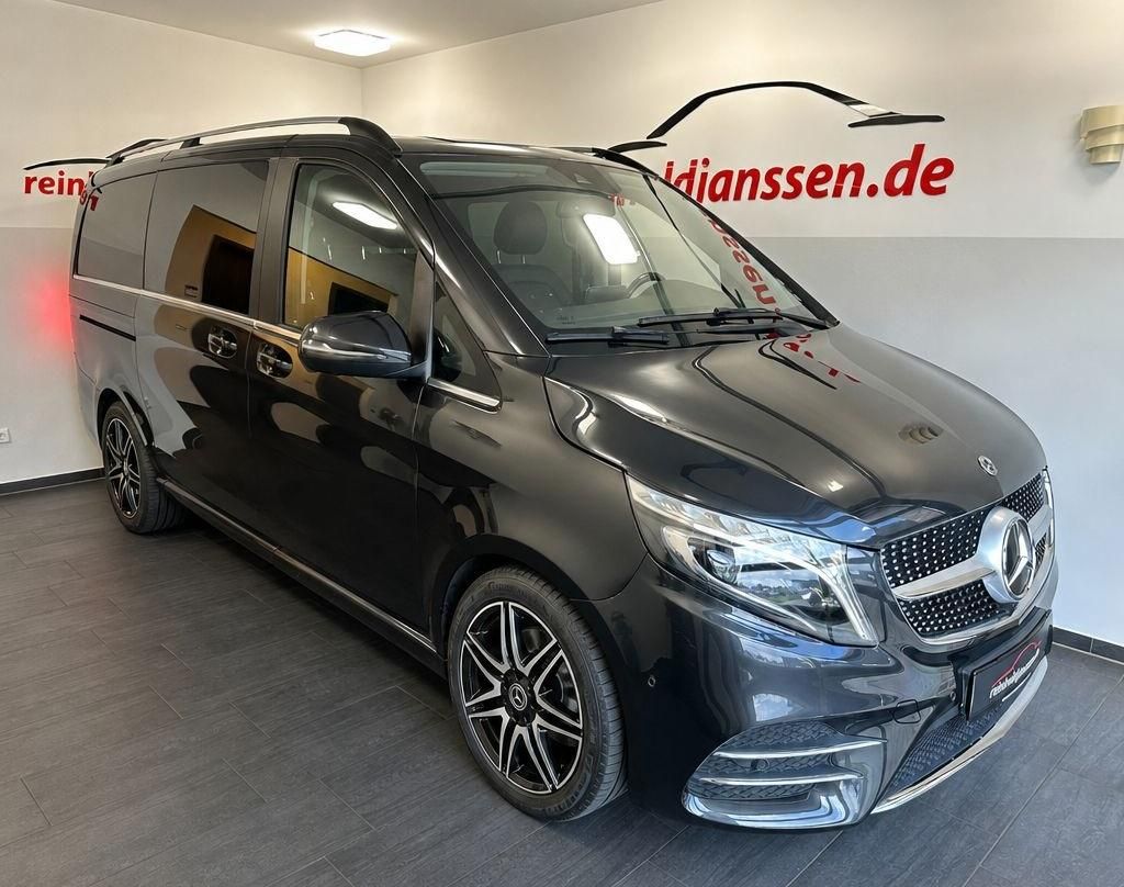 MERCEDES-BENZ V 300 d 4M lang AHK 360° Distronic Leder Burmest
