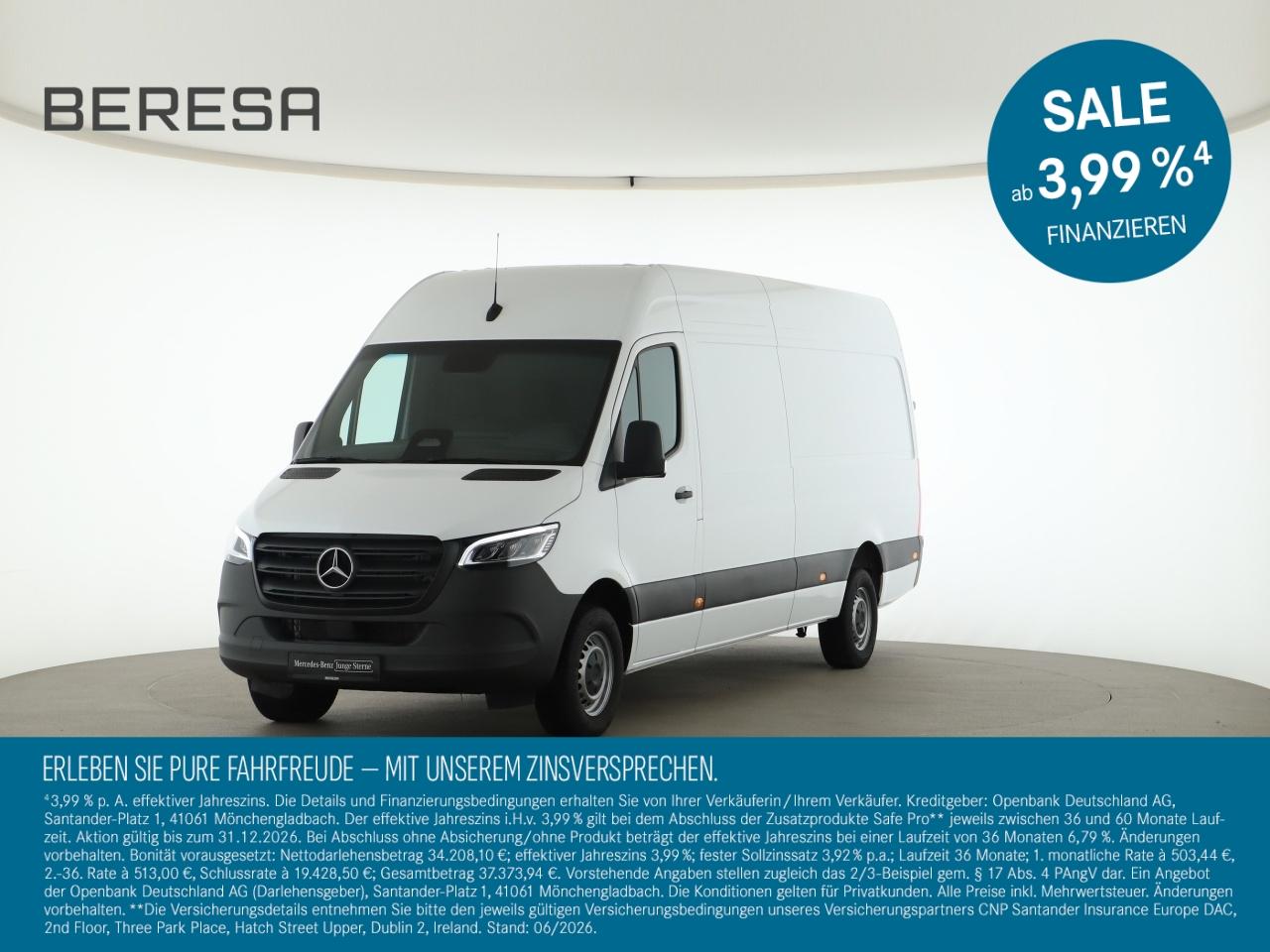 Mercedes-Benz Sprinter 317 CDI Kasten Hoch Lang Pro Distr. LED