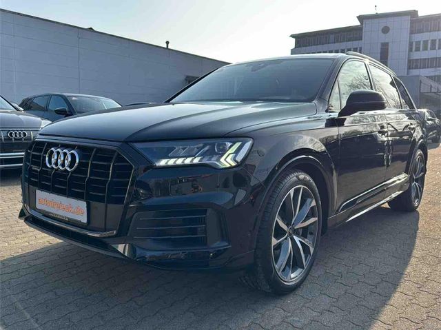 Audi Q7 55 TFSIe S line ALL BLACK PANO S-SITZE B&O 21