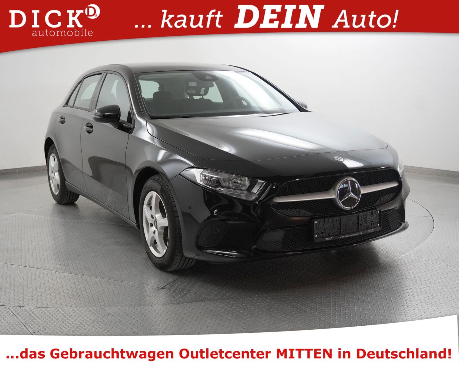 Fahrzeugabbildung Mercedes-Benz A 180d 8G >NAVI+VIRTUAL+SITZHZ+PARKASS+MFL+TEMP