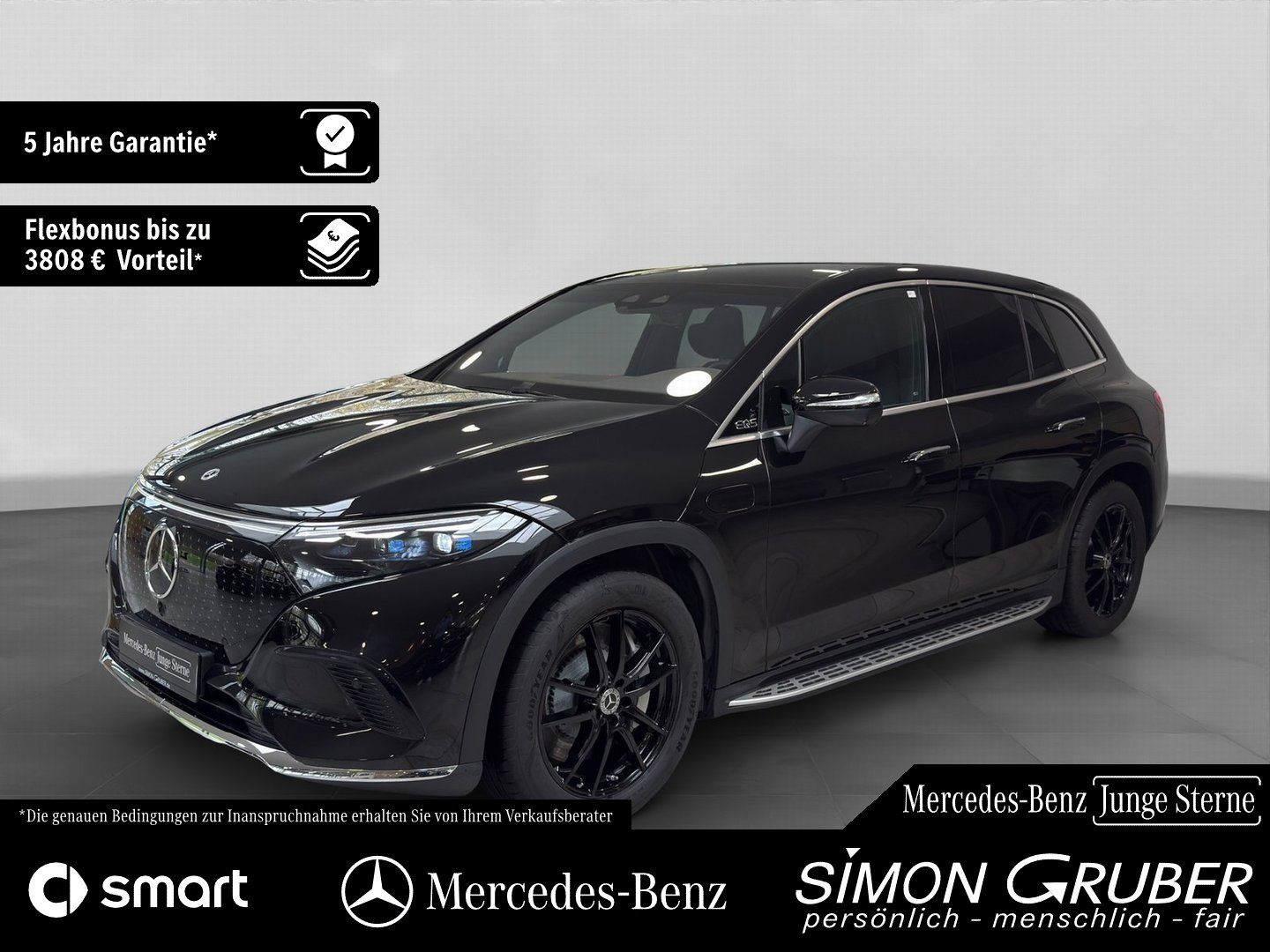 Fahrzeugabbildung Mercedes-Benz EQS 450 4M SUV Pano Hyper AHK Mod 2026 118kwh