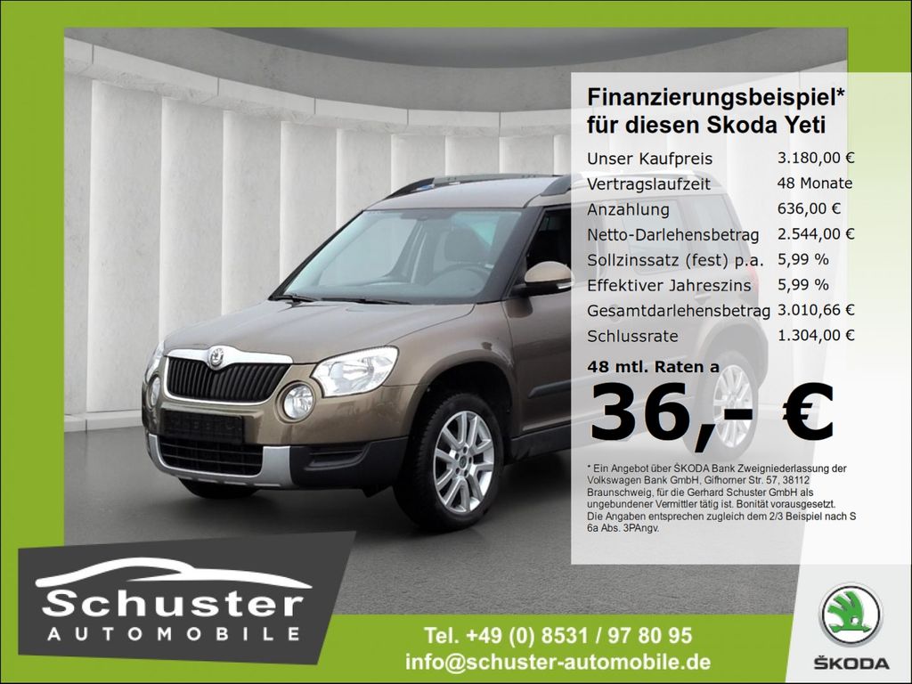 Angebot ansehen Skoda Yeti