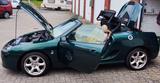 MG TF 135,  BRG , Hardtop, Holzlenkrad, Windschott - gebrauchte MG Roadster