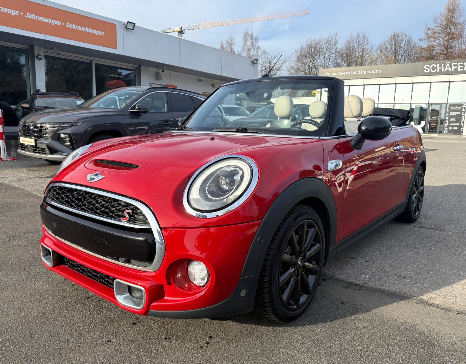 MINI Cooper SD Cabrio Navi Leder HUD Harman Chili Kam