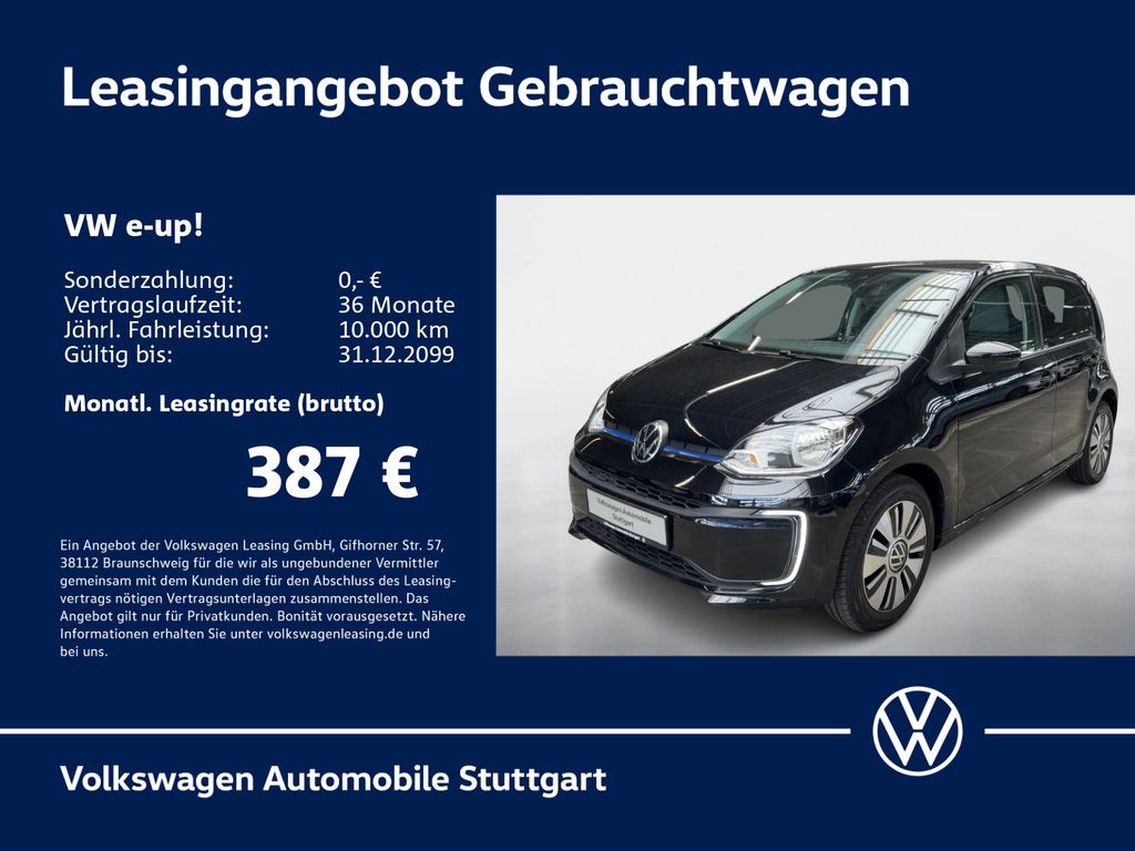 Volkswagen e-up! Tempomat Kamera