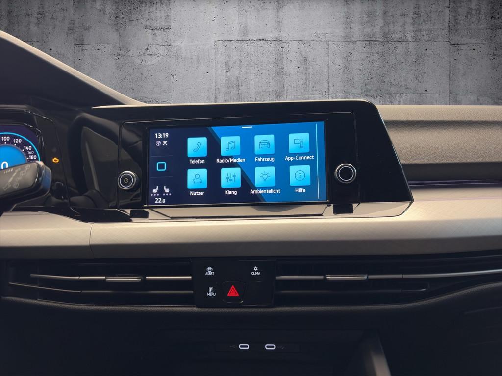 Volkswagen Golf 1.5 eTSI Life DSG AHK+LED+Kamera+ACC+SHZ, миниатюра 14