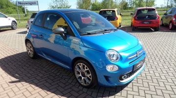 Fiat 500 Sport 1.0 GSE Mild Hybrid Citypaket, Panoram