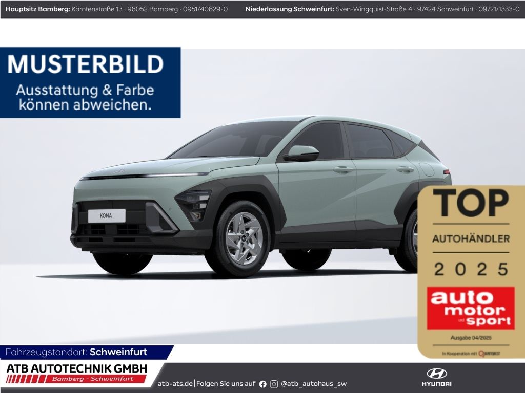 Hyundai KONA Select 1.6 T-GDi M/T 138 PS Navi LED ACC Ap