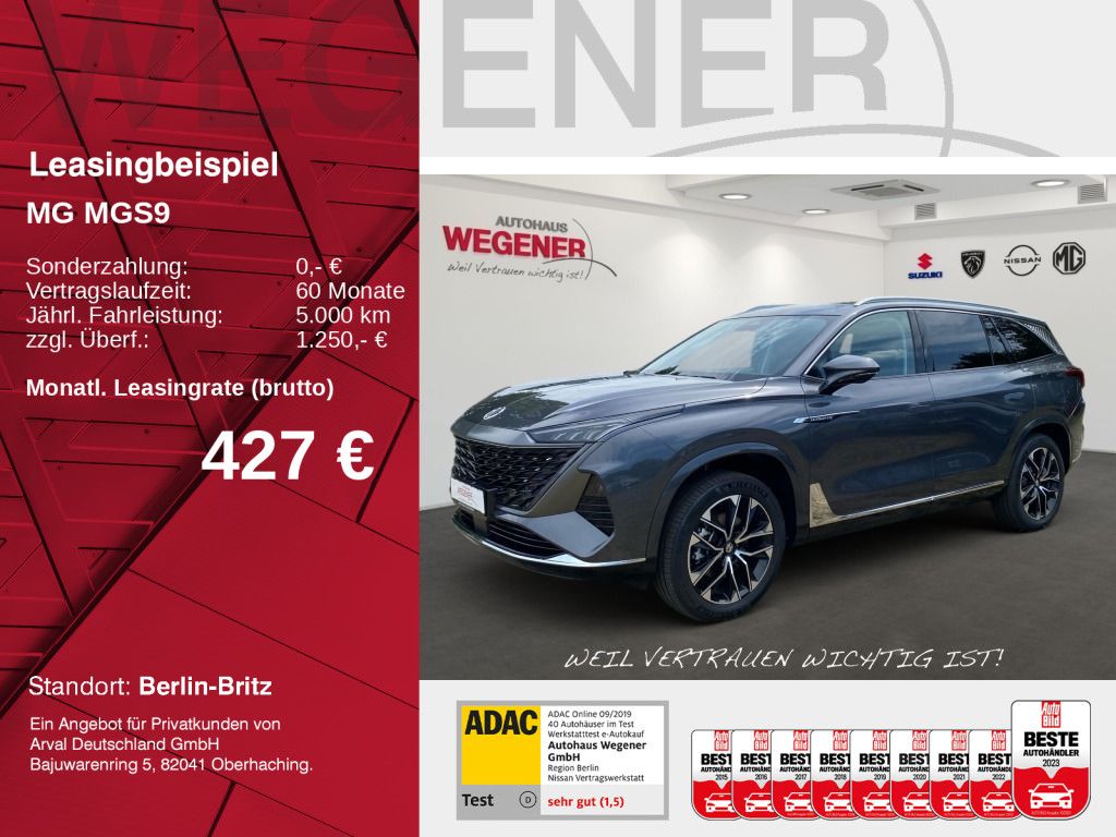 MGS9 PHEV Premium *Massage*Bose*7Sitze*360*Pano*