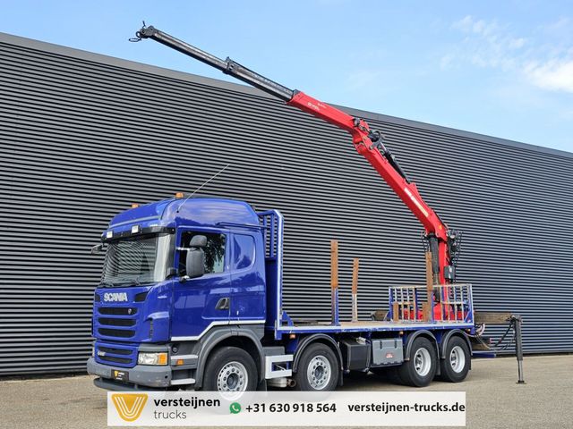 Scania G440 8x4 / PALFINGER EPSILON CRANE / RETARDER