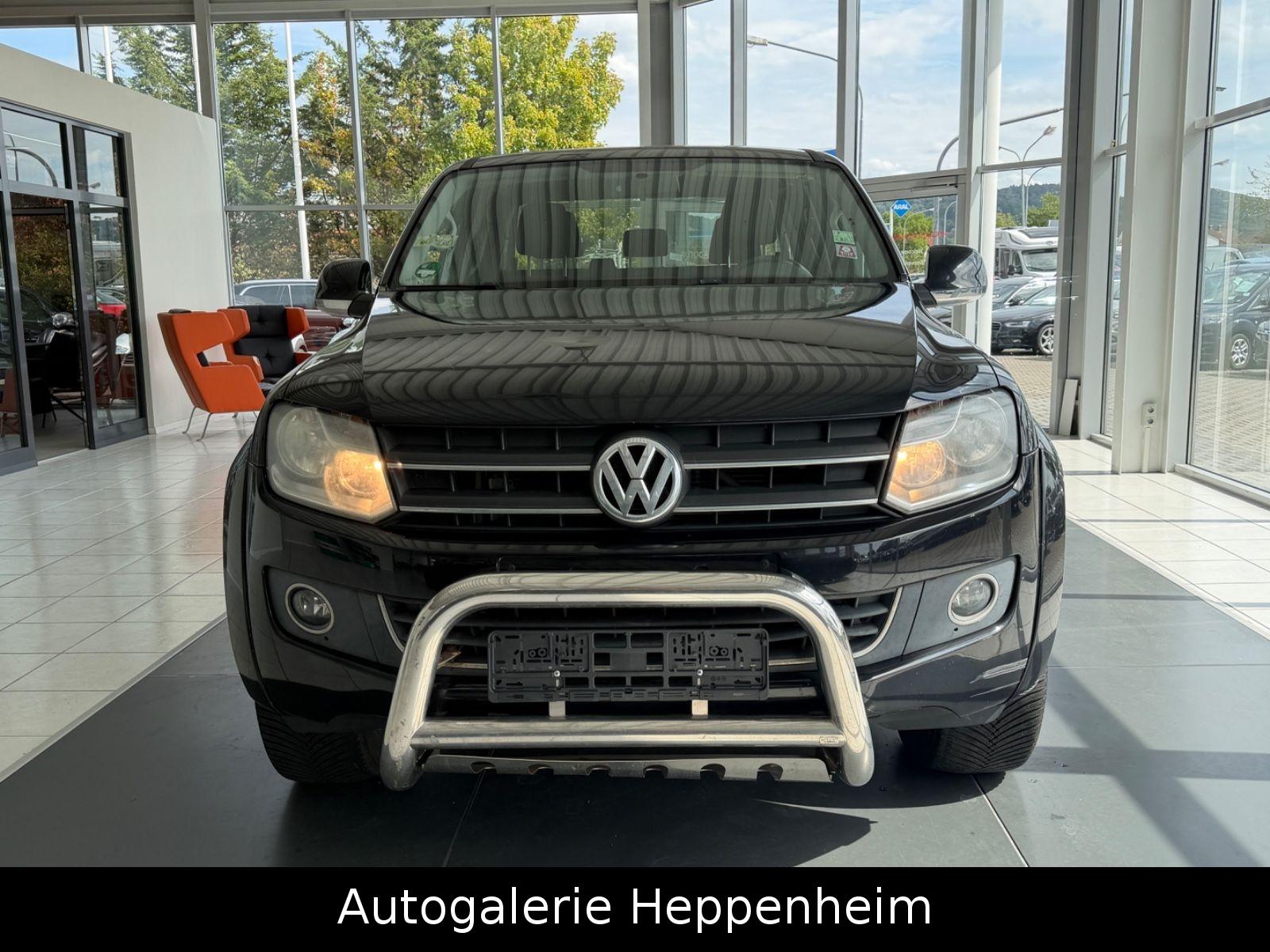 VOLKSWAGEN AMAROK HIGHLINE DOUBLECAB 4MOTION | 179 ch | 4X4 | BVA | PACK SPORT | VOLANT EN CUIR