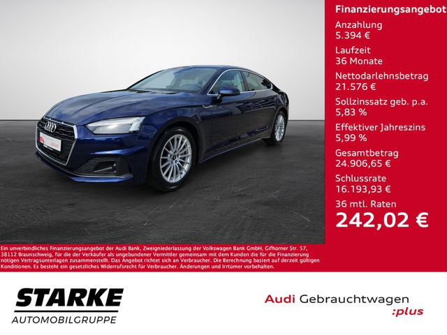 Audi A5 Sportback 40 TDI S tronic NaviPlus Matrix AHK