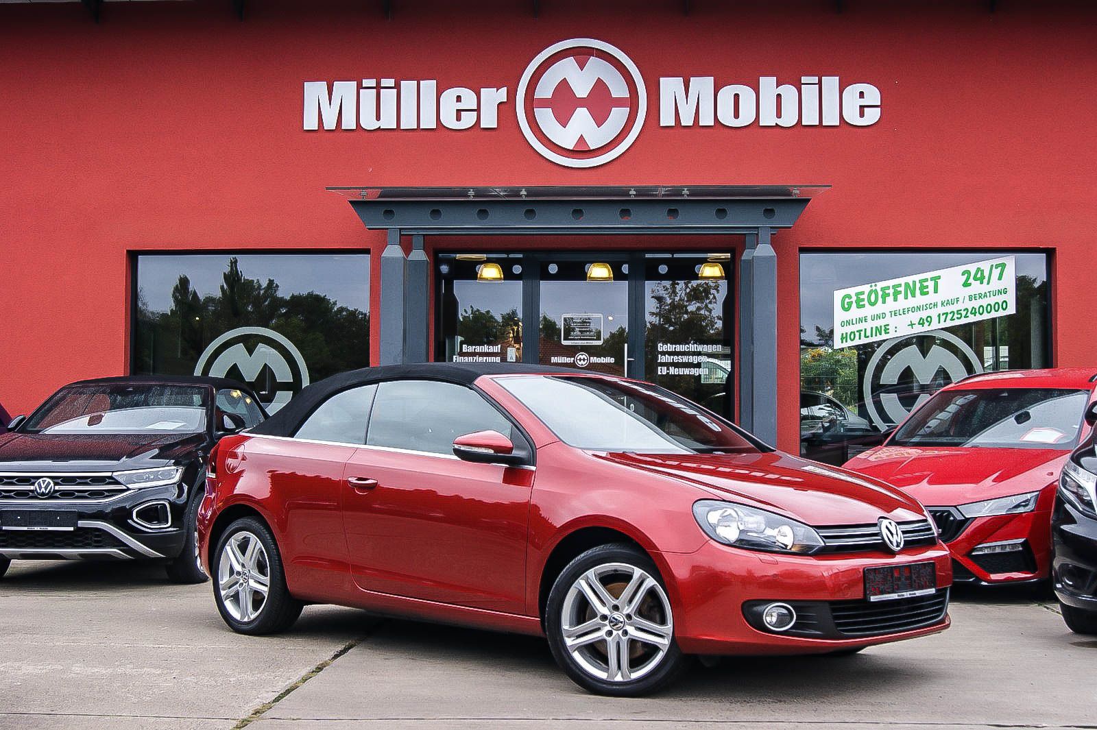 Fahrzeugabbildung Volkswagen Golf VI Cabriolet 14TSI NAVI WINTER PDC GEPFLEGT