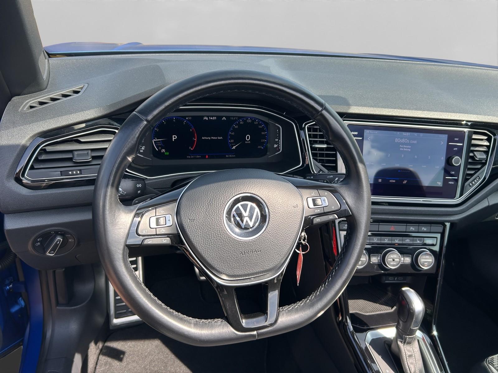 Volkswagen T-Roc Cabriolet 1.5 TSI R-Line Edition Blue +AHK, миниатюра 14