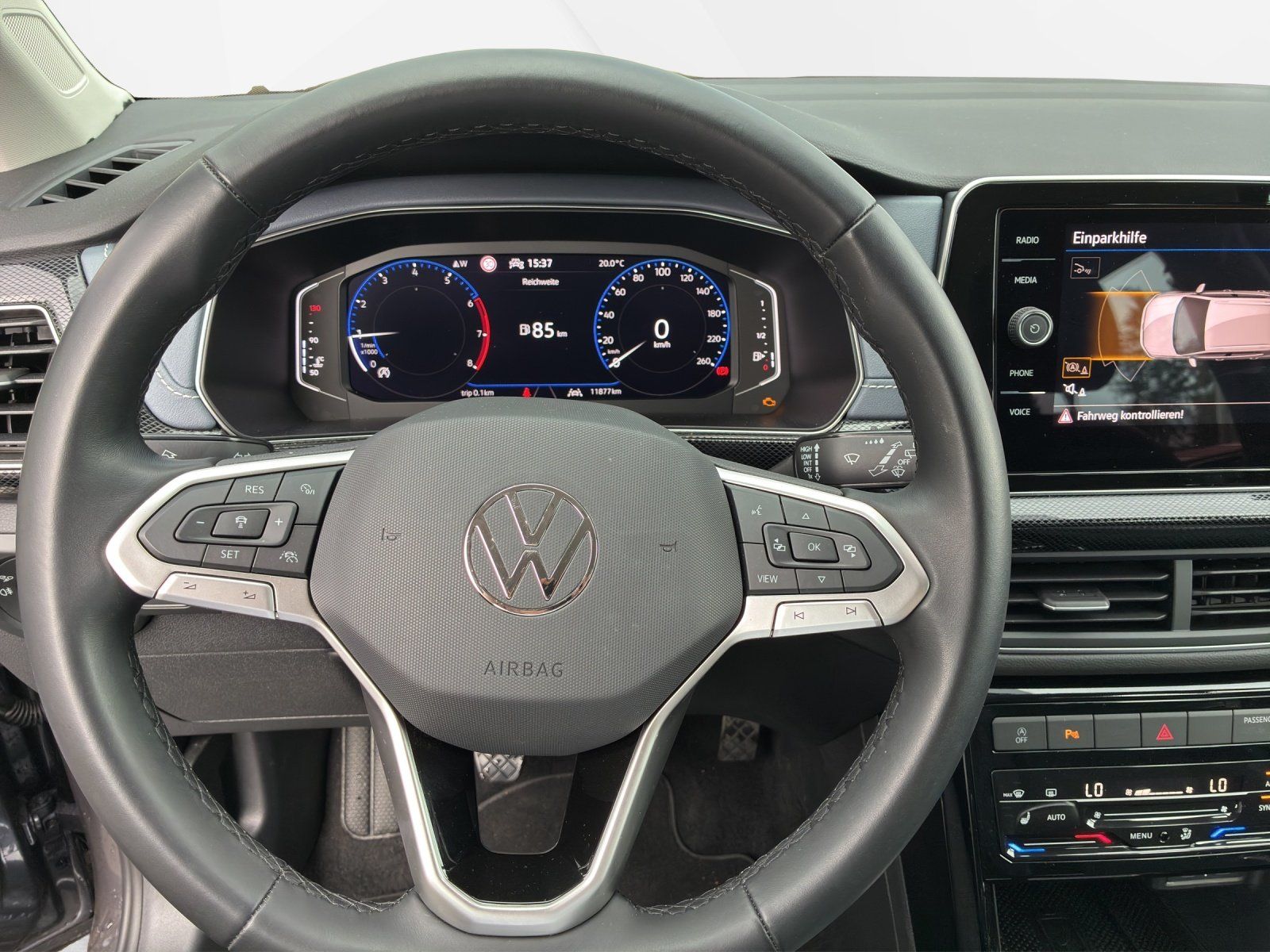 Fahrzeugabbildung Volkswagen T-Cross STYLE 1.0 TSI.AHK.IQ-Light.ACC.Clima.RF-