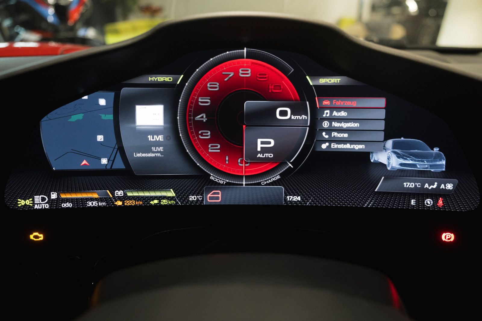 Fahrzeugabbildung Ferrari SF90 Assetto Fiorano-Carbonsitze-LED-Lenkr.