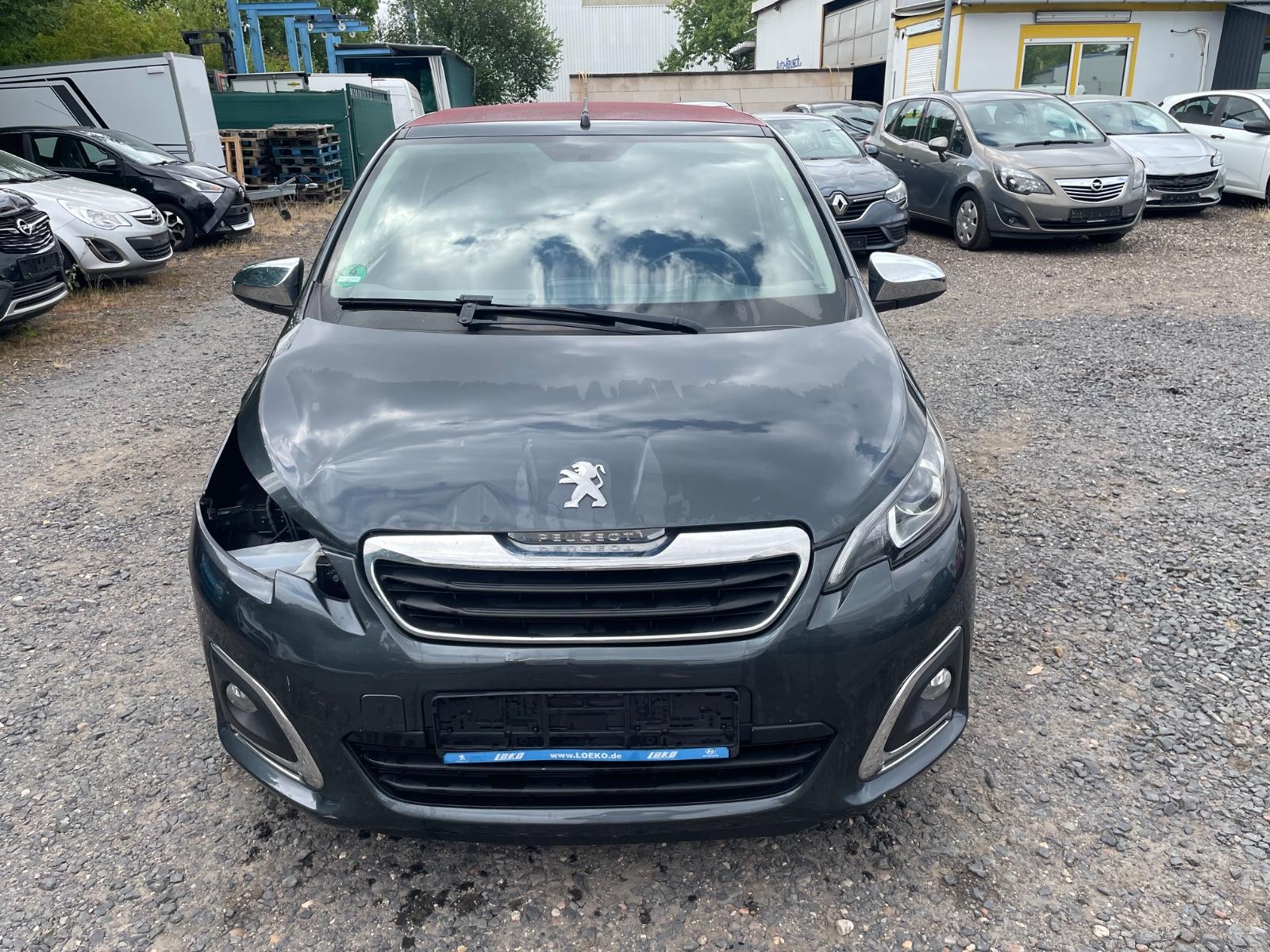 Peugeot 108 TOP Collection Tempomat SHZ Alu