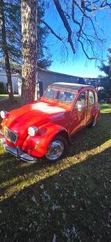 Citroën 2 CV - Citroën 2 CV mit Panoramadach
